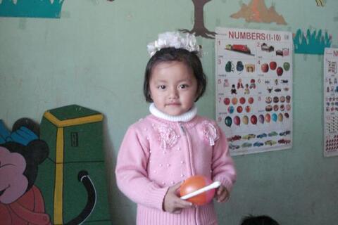 A GIRL IN PINK