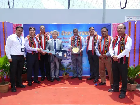 HANDING OVER THE KEY