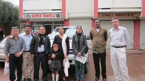 OFFICIALS FROM ICRC GENEVA VISITS 