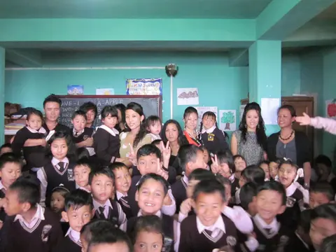 COLOUR FUSION FASHION VISITS THE SCHOOL 