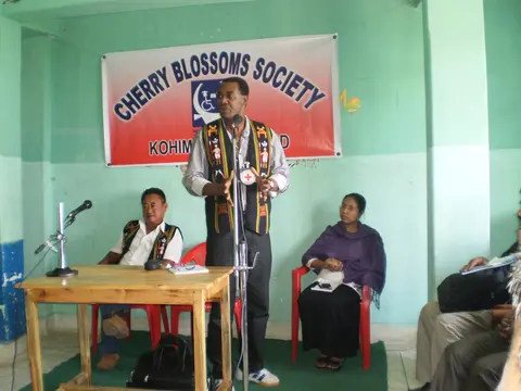 ACHILLE OTOU SPEAKS ON BEHALF OF THE ICRC GENEVA