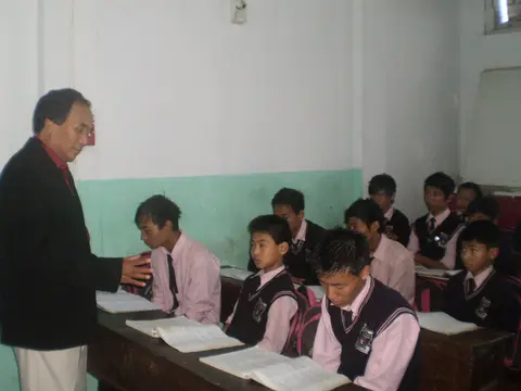 MR DEO INSPECTION IN THE SCHOOL